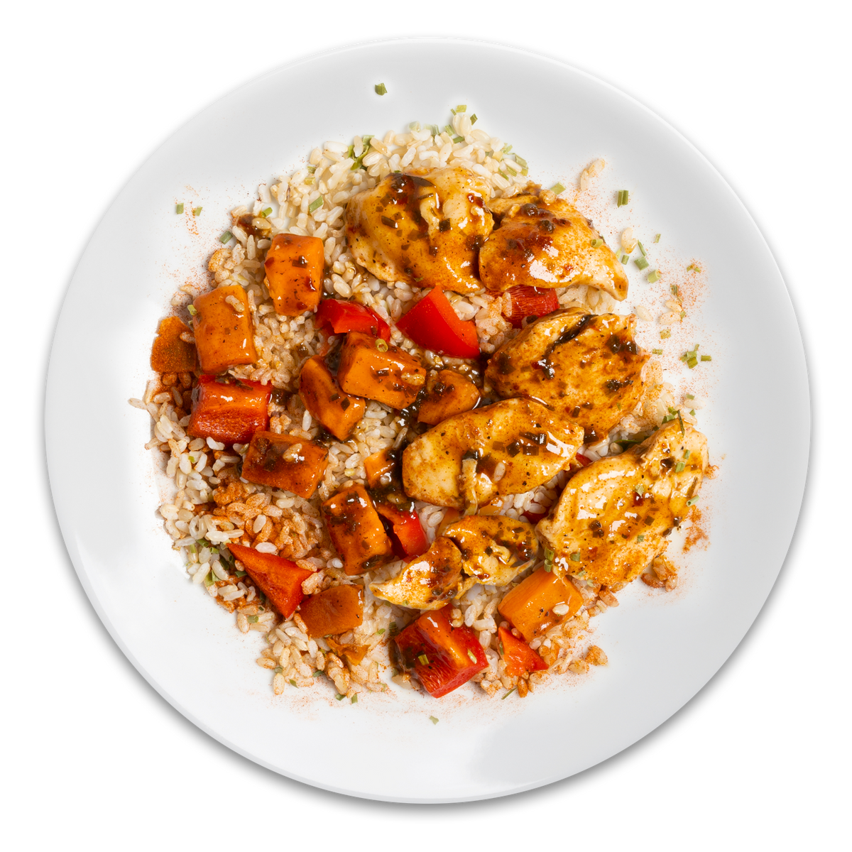 Sweet & Spicy Chicken with Bell Pepper & Sweet Potato ModifyHealth